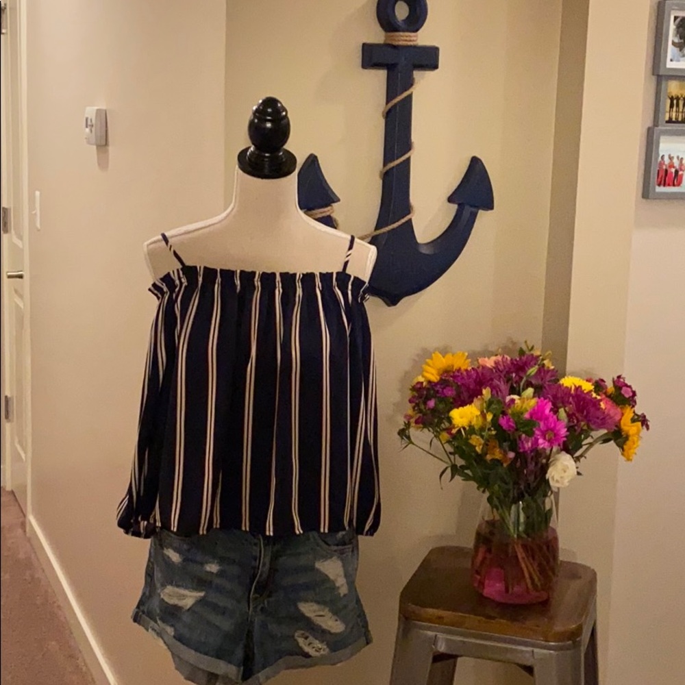 Off the shoulder top